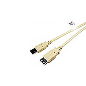 GS-0218 USB 2.0 Extension, A to A M/F
