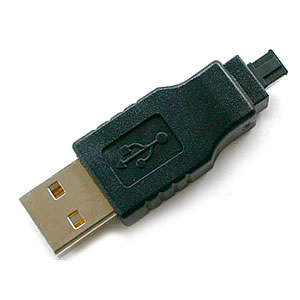 GS-0135 USB A/M-MINI USB A 4P/M