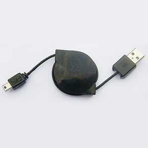 GS-0204 USB 2.0 round cable USB “A” Male to Mini “B”5pin