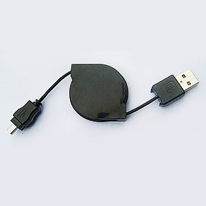 USB 2.0 round cable USB “A” Male to Mini “B”4pin