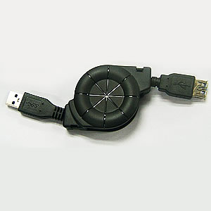 GS-0209 USB 3.0 retractable cable “A” Male to “A” Female