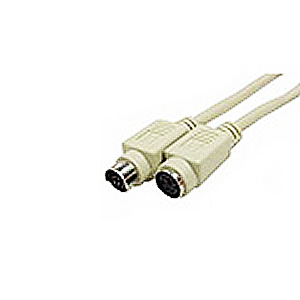Cable, PS/2 Keyboard/Mouse Ext., MiniDin6 M/F