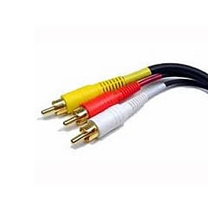 GS-1235 Cable, RCA Audio/Video, 3 Connectors